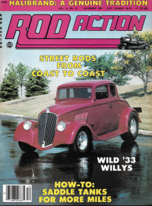 ROD ACTION 1984 DEC - HOW-2 SADDLE TANKS,'33 WILLYS, HALIBRAND, '34 DODGE PU